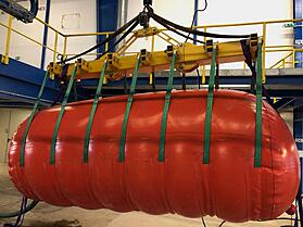 Falt-Traverse mit Zylinder-Wasserprüfgewicht